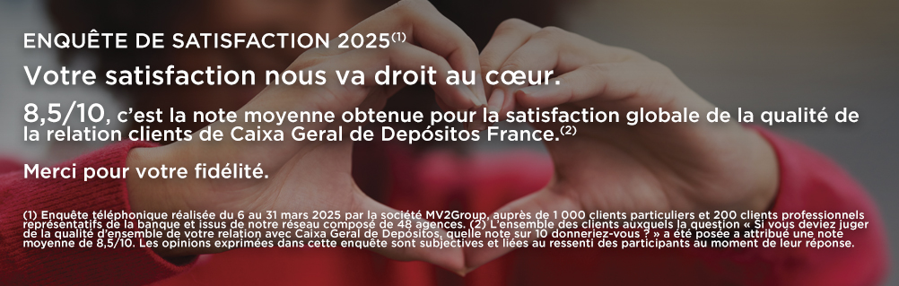 ENQUÊTE DE SATISFACTION